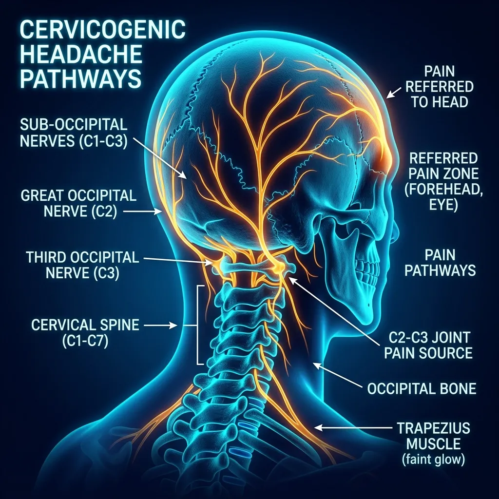 Clinical anatomy of cervicogenic headache